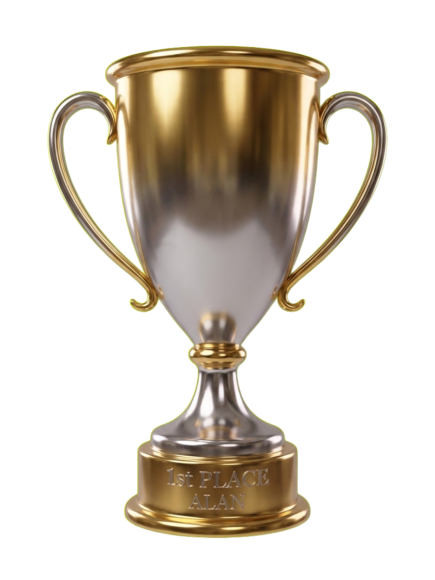 Troféu de 1º lugar