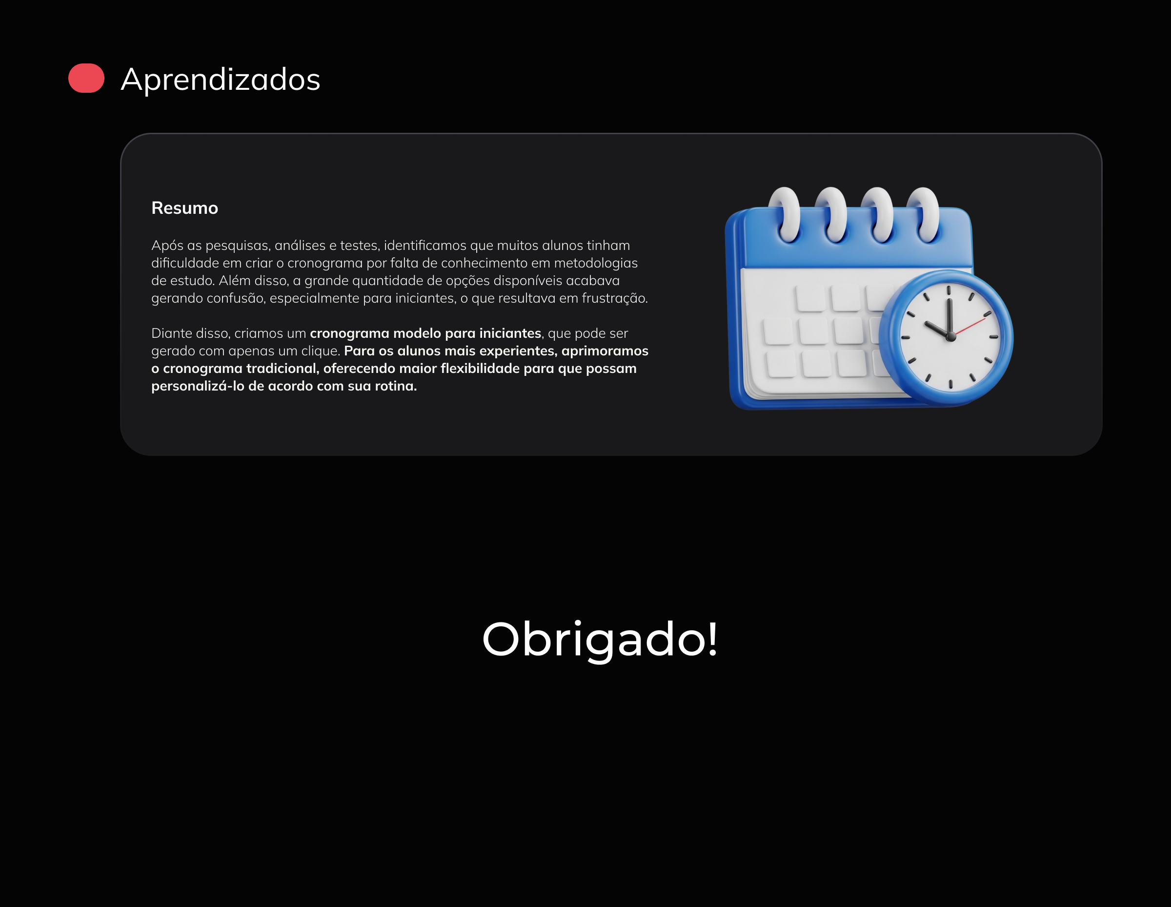 Aprendizados