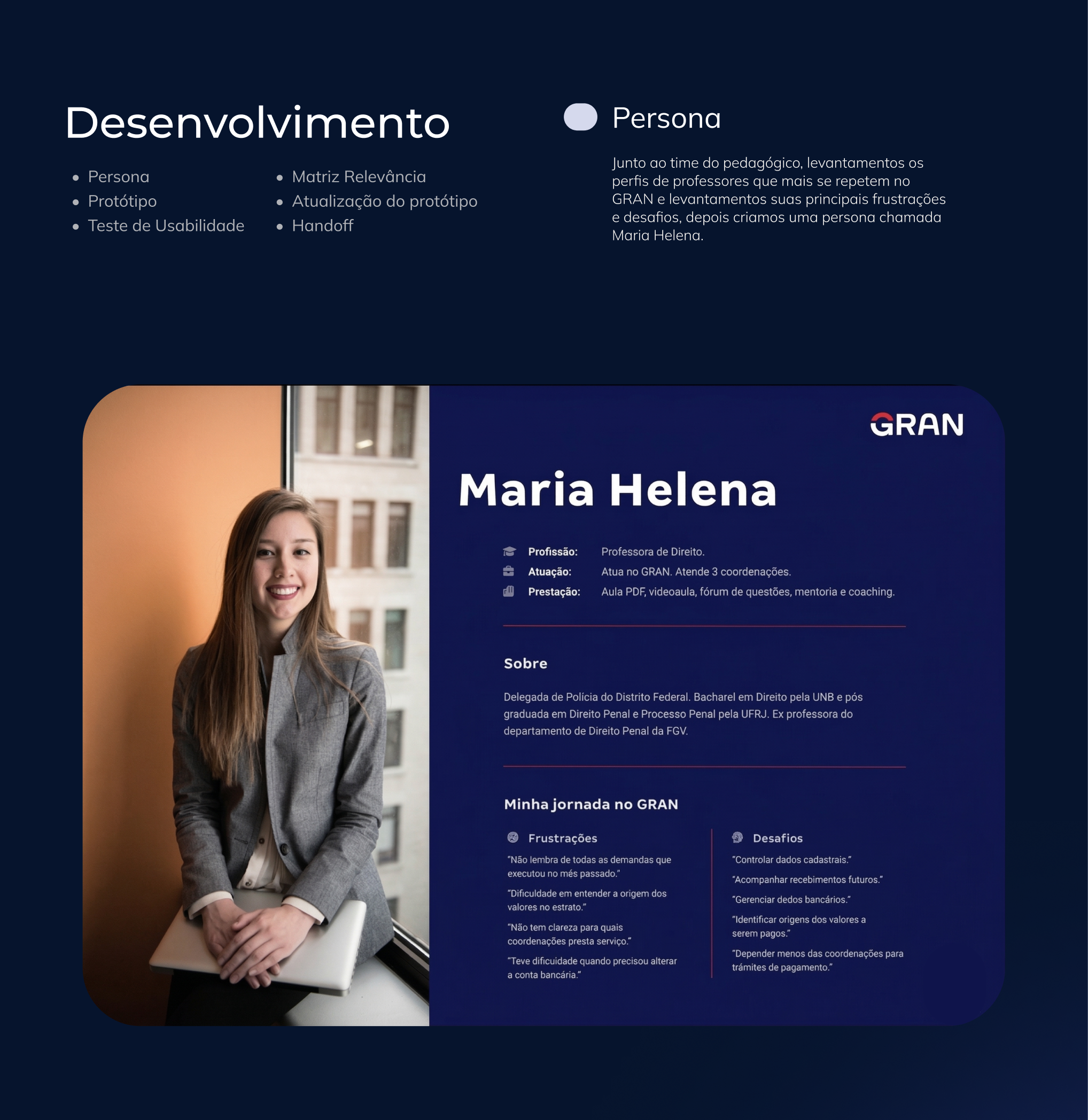 Mockup do app — Dados financeiros