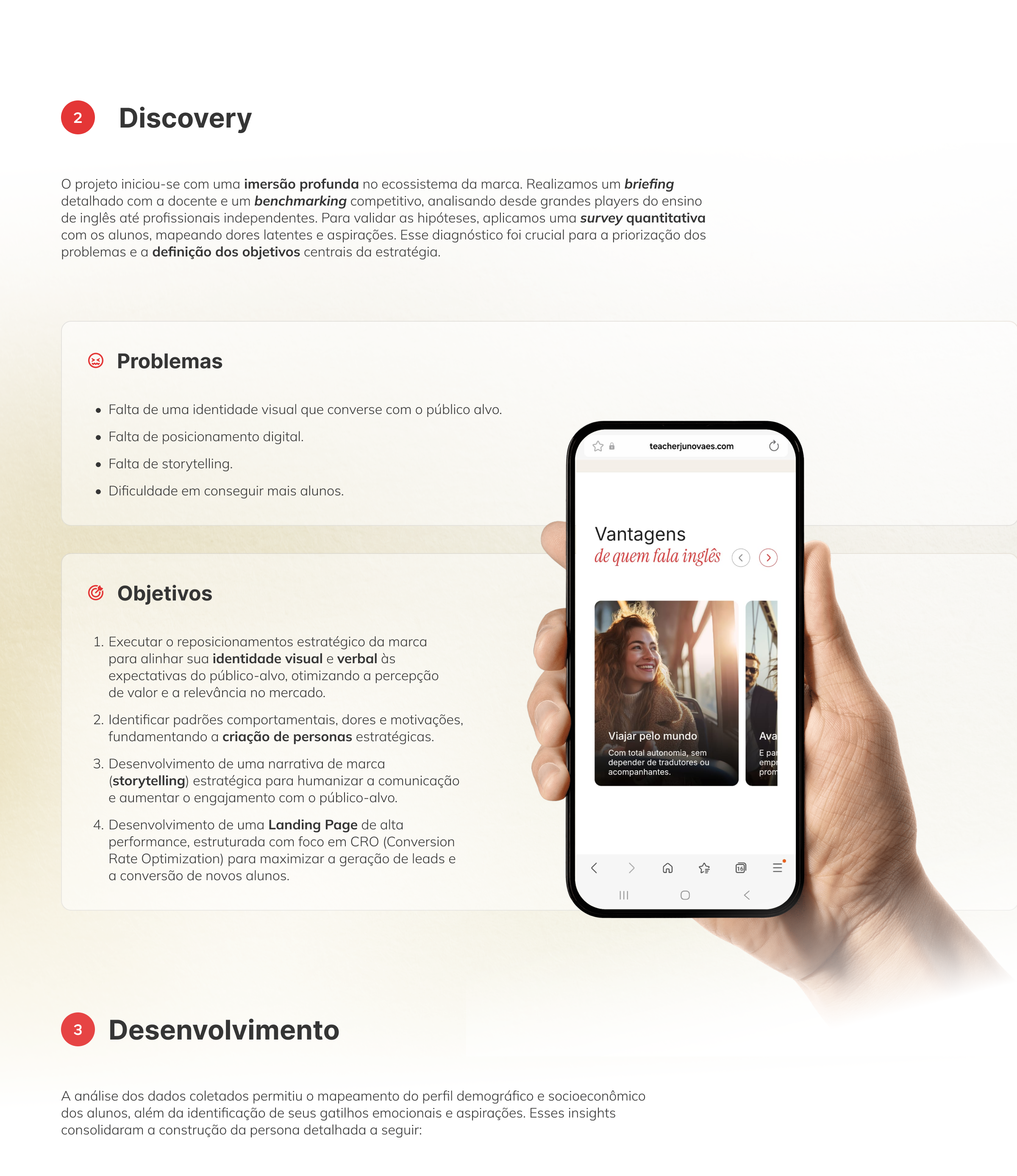 Discovery, Problemas e Objetivos